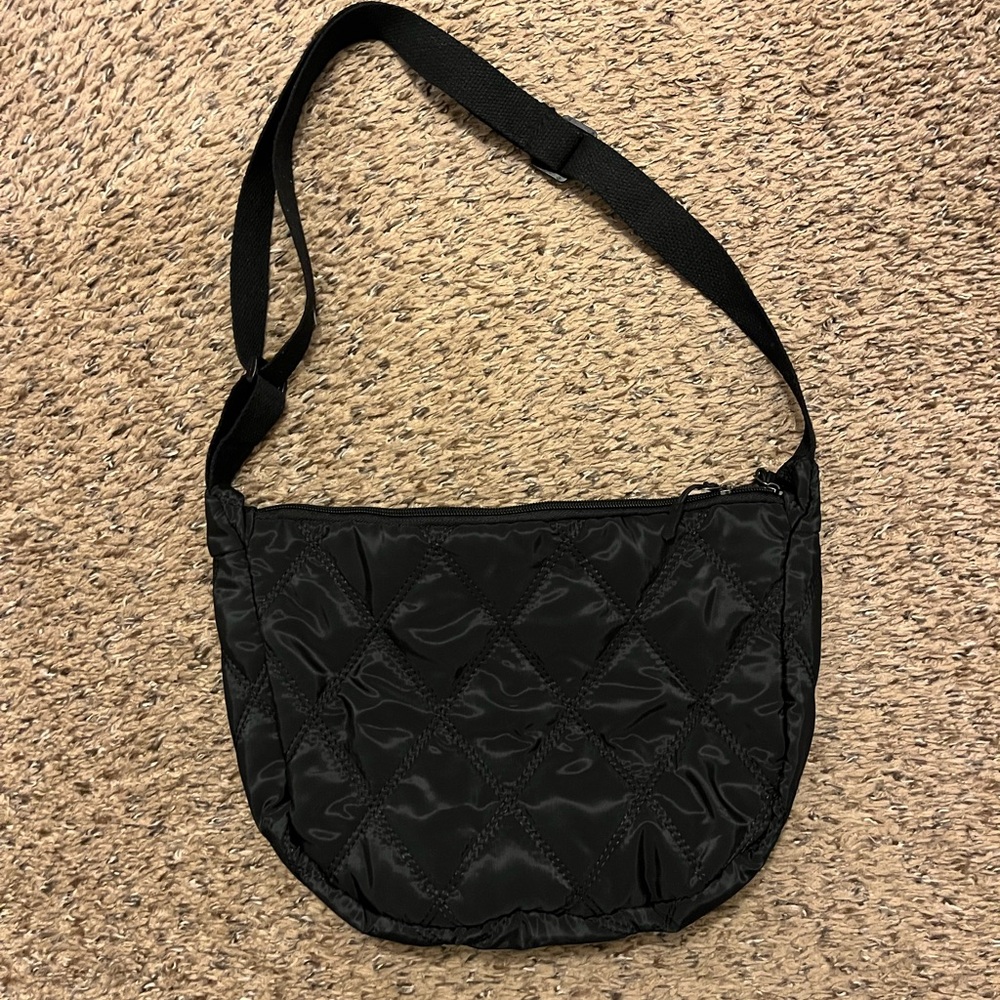 Quilted Crossbody Bag/ Lunchbag